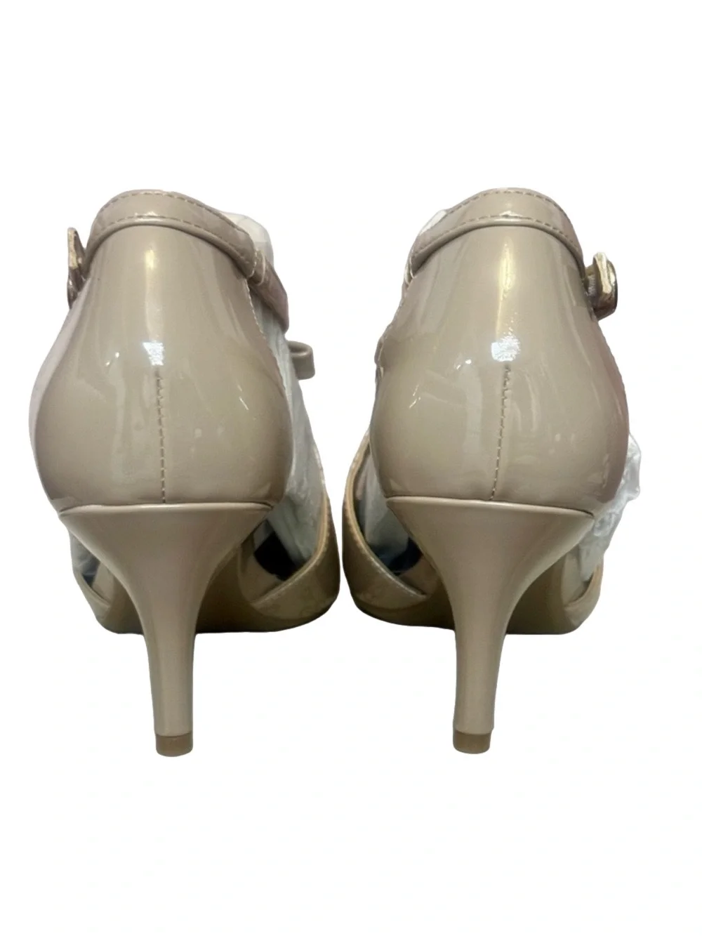 NIB Bandolino Women's Zeffer Strappy Bow Kitten Heel Pumps Size 6.5